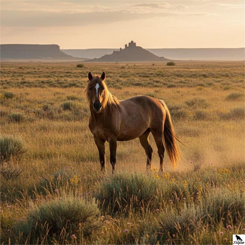 Mustang  „divoký kôň Ameriky“