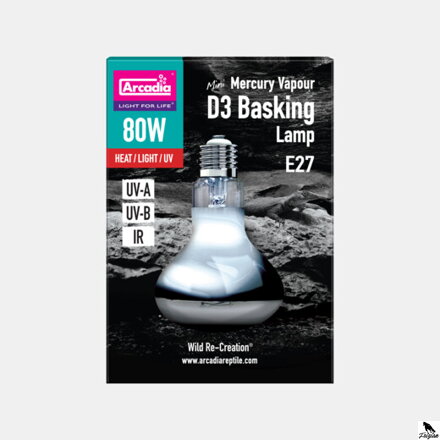 ARCADIA 2.GENERÁCIE MINI UV LAMPA D3 80W