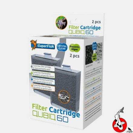 SUPERFISH QUBIQ 60 NÁPLŇ 2 KS