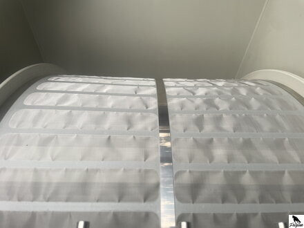 Csere szűrőháló 757x398mm 120mic Filtreau