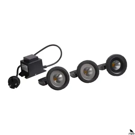 AquaForte lightning set fountain 3 x 6 Watt