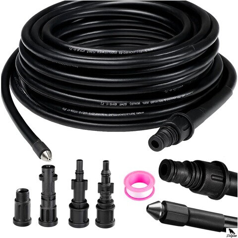 Маркуч за почистване на тръби с адаптер 15 м