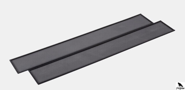 SIEŤOVÝ PANEL SADA 2ks, na 45,7CM SKLENENÉ TERÁRIUM.