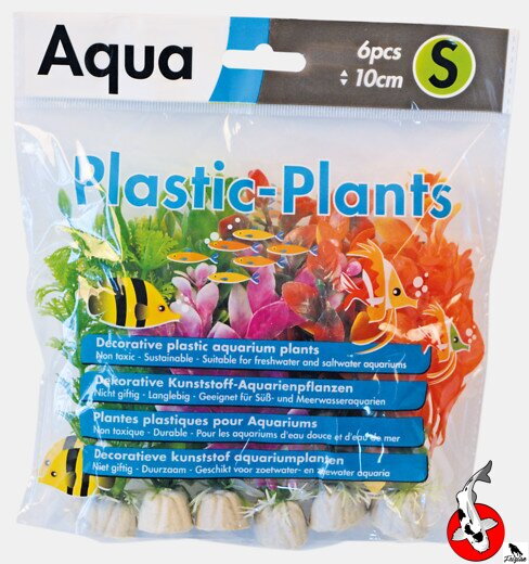 AQUA RASTLINY MALÉ (10CM) 6 KS