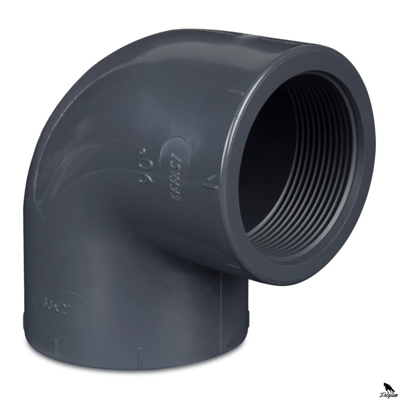 Коляно 90° 25 мм 3/4", заваряване x вътрешна резба